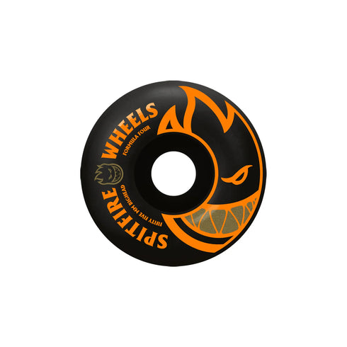 Spitfire - Formula 4 99a Bighead Black/Orange Wheels (53mm/55mm)